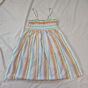 Carter's Kid Size 12/12A Shoulder Strap Striped‎ Dress